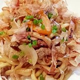 焼き肉のタレ!!で、焼きうどん!!